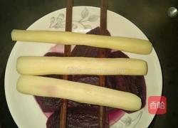 山药紫薯糕的做法图解2