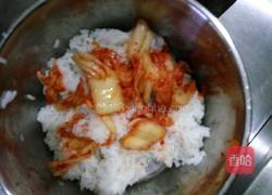 海苔泡菜团的做法图解2