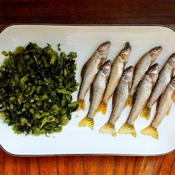 野菜花鱼的做法[图]