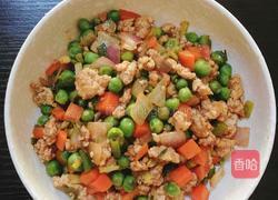 肉末炒雜蔬的做法圖解5