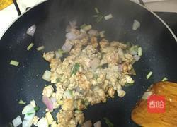 肉末炒雜蔬的做法圖解3