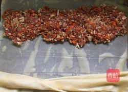 肉沫豆腐卷的做法图解5