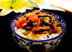 番茄牛肉氹仔粉