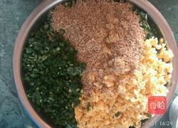 韭菜鸡蛋芝麻馅饺子的做法图解5
