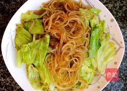 莲花菜炒粉条的做法图解5