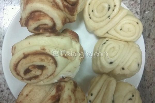 豆沙花卷