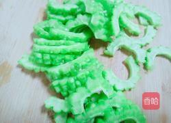 刮脂减肥苦瓜汁的做法图解5