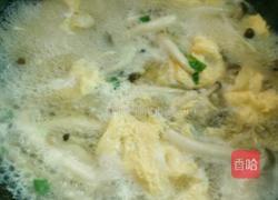 蟹味菇鸡蛋汤的做法图解7