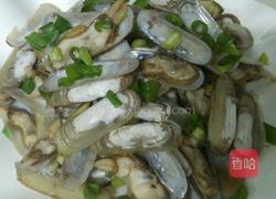 清蒸蛏子的做法图解3