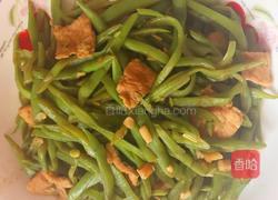 宽豆角炒肉片的做法图解5