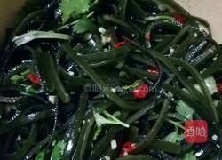 酸辣海带丝的做法图解5