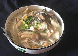鲫鱼杂菇汤