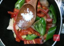 尖椒炒丸子的做法图解6