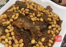 小鱼熬豆的做法图解1