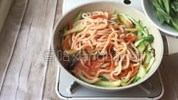 炒乌冬面的做法图解21