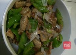 尖椒炒肉筋的做法图解8