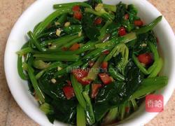 姜汁菠菜的做法图解8