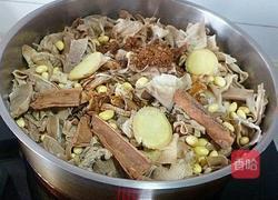 黄豆笋干的做法图解3