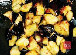 油焖茄子的做法图解4
