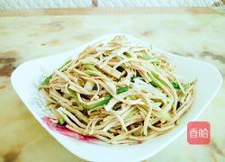 凉拌豆腐丝的做法图解4