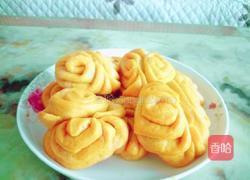 南瓜花卷的做法图解15