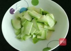 火腿炒笋瓜的做法图解1