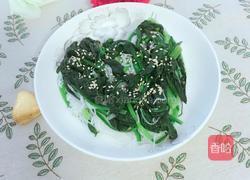 粉丝拌菠菜的做法图解7