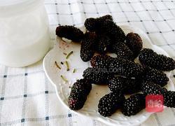 桑椹酸奶的做法图解2