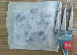 蜜豆煎饼的做法图解4