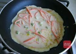 胡萝卜鸡蛋早餐饼的做法图解5