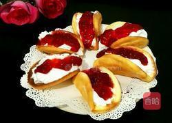 草莓酱•奶油蛋糕夹的做法图解16