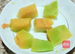 香滑的南瓜奶酪小米粥(原创美食)的做法图解1