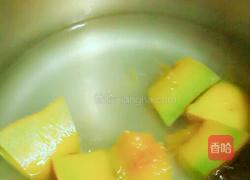 香滑的南瓜奶酪小米粥(原创美食)的做法图解2
