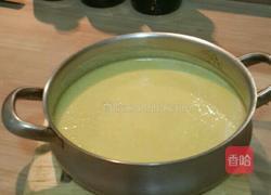 香滑的南瓜奶酪小米粥(原创美食)的做法图解9