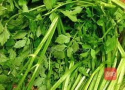 野芹菜肉末的做法图解1