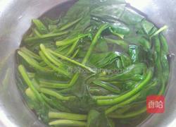菠菜丸子的做法图解2