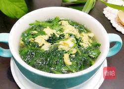 菊花脑蛋花汤的做法图解7