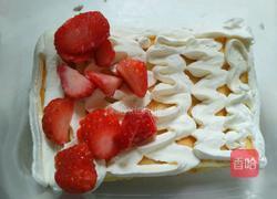 草莓盒子蛋糕的做法图解5