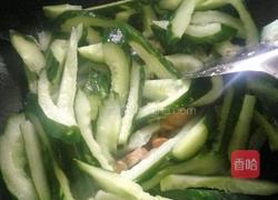 青瓜炒肉的做法图解6