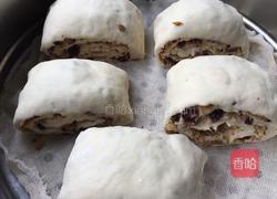 混合果干花卷的做法图解9