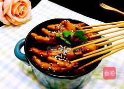 酱香卤竹签凤爪的做法图解12