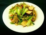 青菜瘦肉炒香干的做法[图]