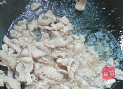 青菜瘦肉炒香干的做法图解5