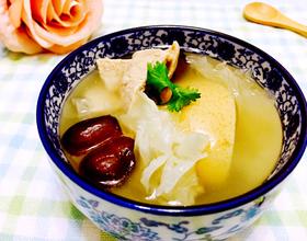 双雪红枣肉片汤[图]