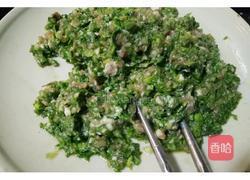 生煎荠菜肉大馄钝的做法图解1