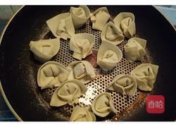 生煎荠菜肉大馄钝的做法图解3