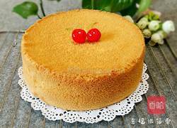 8寸戚风原味的做法图解28