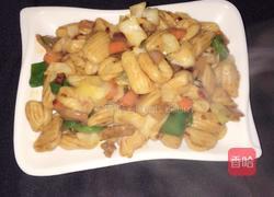 肉丝蔬菜炒麻食的做法图解10