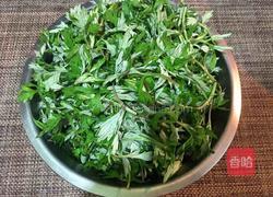 蒿子粑粑的做法图解1