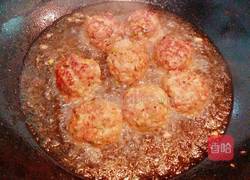 红烧丸子的做法图解3